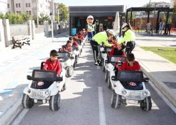 Karatay Trafik Eğitim Parkı’nda sezon açıldı