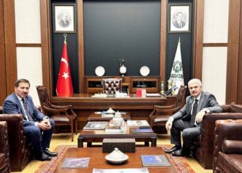 Konya Valisi Akın’dan Karatay Belediye Başkanı Kılca’ya ziyaret