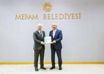 Konya Valisi Akın’dan, Meram Belediye Başkanı Kavuş’a ziyaret