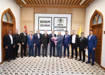 Altay, 19 Ekim Muhtarlar Günü dolayısıyla muhtarları kabul etti