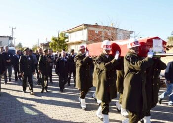 Kıbrıs Gazisi Zeynel Abidin Fidan Ilgın’da son yolculuğuna uğurlandı