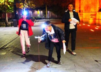 Aileler “Gece Oryantiringi”nde yön bulma yeteneklerini sergilediği