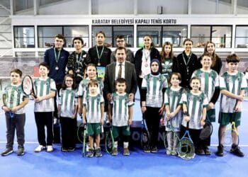 Karatay’da ‘Ödüllü Tenis Turnuvası’ heyecanı sona erdi