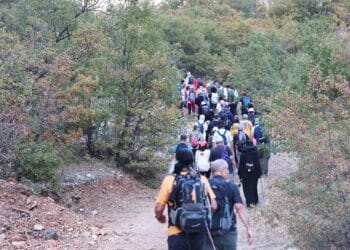 “Zengibar Yürüyüş Yolu” doğası ve tarihiyle doğaseverlerden ilgi görüyor