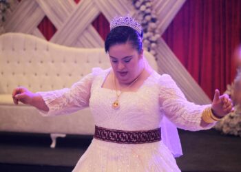Konya’da down sendromlu Keziban’ın gelinlik hayali gerçekleşti
