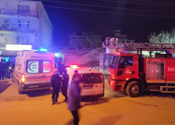 Konya’da çöken bina ile ilgili 4 kişiye gözaltı
