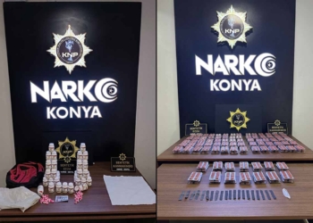 Konya’da uyuşturucu operasyonu: 37 kişi tutukandı