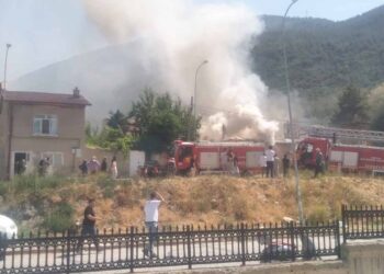 Akşehir’de çıkan yangında Ömer Ölçer hayatını kaybetti