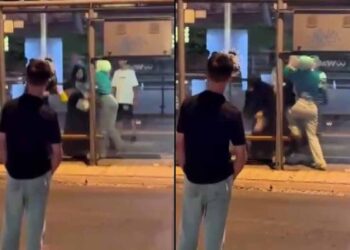 Konya’da genç kızların kavgası kameraya yansıdı