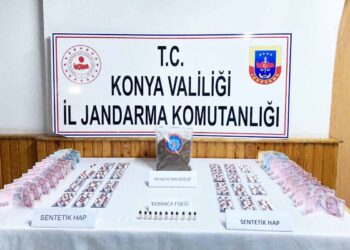 Ereğli ve Çumra’da jandarmadan uyuşturucu operasyonu