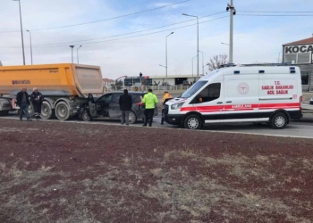 Ereğli’de trafik kazası:1 Kişi Yaralandı