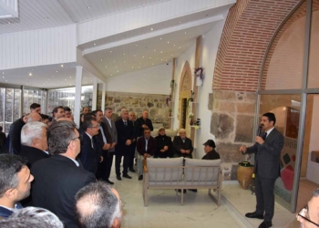 Şenol Öztürk, Ecdat Kıraathanesi’nin açılışına katıldı