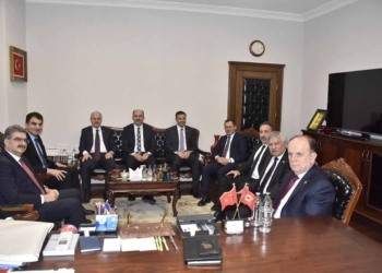 Konya protokolünden Bakan Güler’e ziyaret