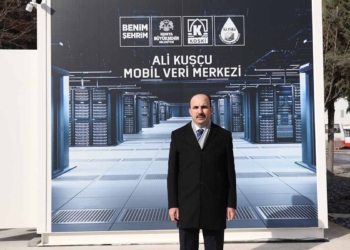 Altay, KOSKİ Mobil Veri Merkezi’ni inceledi
