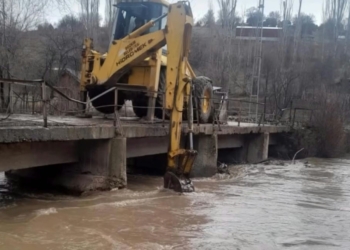 Konya Bozkır’da Aygır Şelalesi için taşkın önlemi