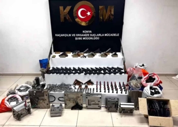Konya’da yasa dışı silah operasyonu: 6 tutuklama