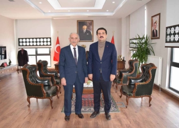  Öztürk’e Müftü Ateş’ten veda ziyareti
