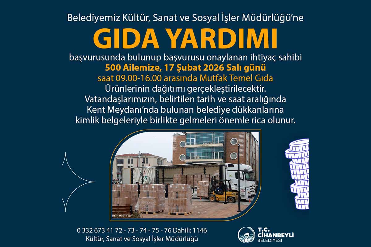 Fotoğraf: Cihanbeyli Belediyesi