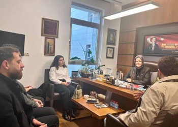 Göka, Yeniceoba Dernek yönetimini mecliste ağırladı