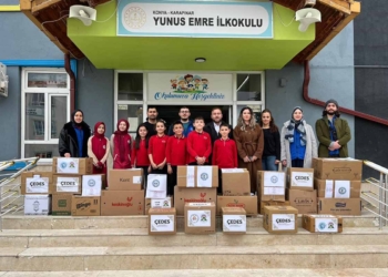 Karapınar’da üç okuldan Ramazan’da anlamlı dayanışma
