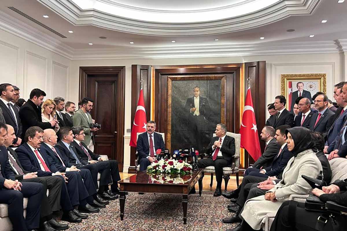Fotoğraf: Konyalı Vali Mustafa Çiftçi İçişleri Bakanlığını Yerlikaya'dan devraldı
