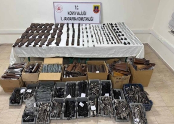 Konya’da jandarmadan silah operasyonları: 7 baskında 3 kişi tutuklandı