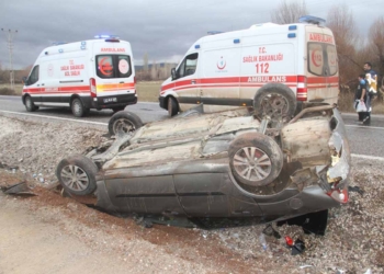 Konya’da ocak ayında bin 410 trafik kazası meydana geldi