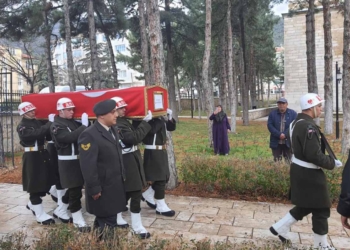 Kore Gazisi Kazım Çetinkaya Akşehir’de son yolculuğuna uğurlandı