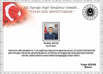 Konya Milletvekillerinden Şehit Pilot Bolat için başsağlığı mesajı