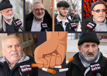 Konya’da Dünya Sigarayı Bırakma Günü’nde vatandaşlar konuştu