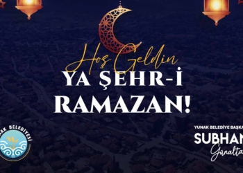 Yunak Belediyesi Başkanı Subhan Günaltay’dan Ramazan ayı mesajı