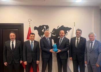Konya Milletvekilleri ve İl Yöneticilerinden Dışişleri Bakan Yardımcılarına ziyaret