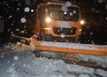 Akseki-Seydişehir yolunda kar etkili oluyor