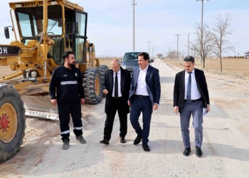 Kılca, Kızören–Burunkuyu Yaylası bağlantı yolu çalışmalarını inceledi