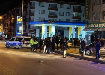 Kulu’da otomobil yayaya çarptı