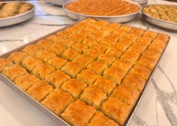 Bayram öncesi baklavada yoğun talep