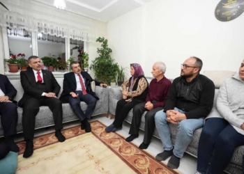 Tekin ve Çiftçi’den Konya’da Fatma Nur ailesine taziye ziyareti