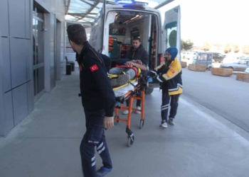 Beyşehir’de inşaattan düşen işçi yaralandı