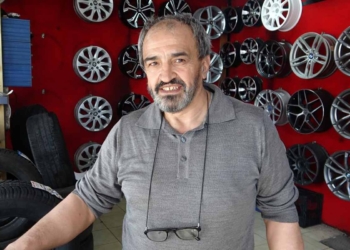 Konya’da ustasından sürücülere uyarı: Sertleşen lastik yol tutmaz