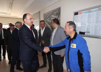 Altay, Merkez İçme Suyu Arıtma Tesisleri’nde incelemelerde bulundu