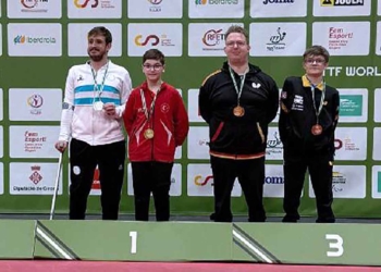 Karataylı Tahir Efe Şahin ITTF’de altın madalya kazandı
