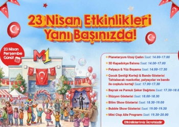 Konya’da 23 Nisan coşkusu M1 AVM’de yaşanacak