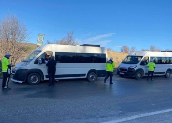Bozkır’da okul servislerine sıkı denetim
