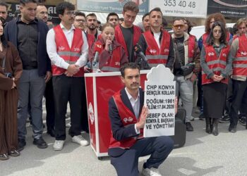 CHP Selçuklu Gençlik Kolları’ndan İl Başkanı Türktaş’a tepki