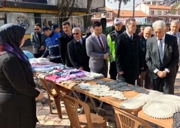 Hüyük’te kursiyerlerden yıl sonu sergisi