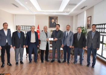 Karapınar Eğitim-Bir-Sen yönetiminden Kaymakam Öztürk’e ziyaret