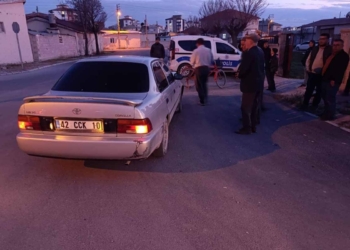 Karapınar’da ehliyetsiz sürücülerin kazası: 1 yaralı