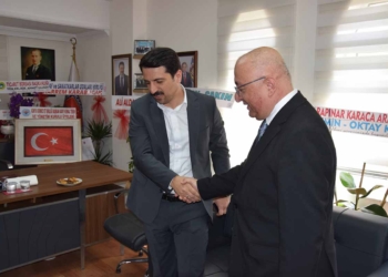 Karapınar Kaymakamı Öztürk’ten Yabanoğlu’na tebrik ziyareti