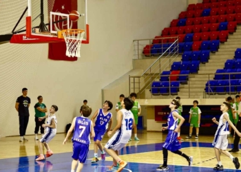 Konya ekibi zirvede yer aldı: Küçükler basketbol grup müsabakaları tamamlandı