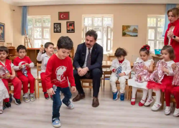 Selçuk Üniversitesi Rektörü’nden anaokulu ziyareti